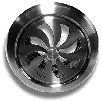 Edelstahl Lüftungsrosette Lüftungsgitter verschließbar verstellbar System Ø 150
