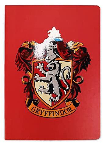 Half Moon Bay Offizielles Notizbuch A5 FLEXI HARRY POTTER GRIFONDORO