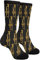 XVBCDFG Socken Damen & Herren Atmungsaktive Neuheit Feuchtigkeitsregulierung Laufen Crew Socken, Gelbe Trompete Musik, One size