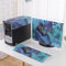 Hixingo 3 Pieces Set Computer Dirt-proof Cover, Desktop PC Dust Cover Protector Computer Screen Display Protective for 19-32 inch PC, Desktop and TV (Tropical Leaf,32 inches)