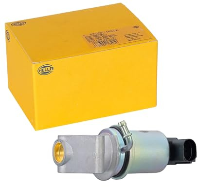 HELLA 6NU 014 865-431 AGR-Ventil - elektrisch - 5-polig - mit Dichtungen | Kompatibel mit: AUDI A2, SEAT AROSA, CORDOBA, CORDOBA, CORDOBA Vario, IBIZA II, IBIZA III, INCA, LEON, TOLEDO II