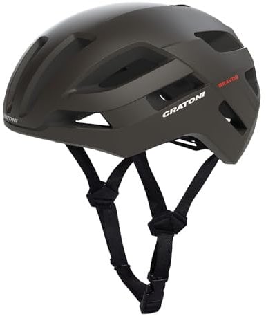 Cratoni Gravoq Uhr, Schwarz, L 57-62cm