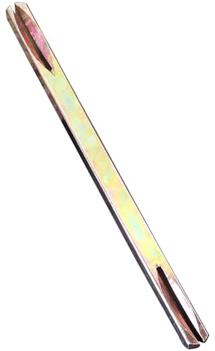 Split Spindle Bar 8 x 90mm Steel Door Knob Spindle Rod Lock Cylinder Hardware for Window and Door Handle
