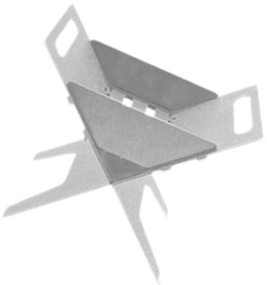 KESOTO Outdoor Feuerstelle, Titanlegierung, Camping Feuerstelle Zum Wandern,