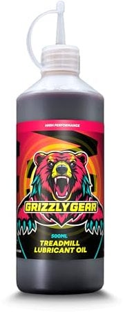 Treadmill Lubricant Oil | 100% Silicone Oil for Treadmill Belt Lubrication | Long Nozzle & Pipette for Easy Application by GrizzlyGear (500 ml)