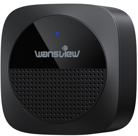 wansview Chime für Video Türklingel mit Kamera - Kabellose Chime mit Akku, funktioniert Video Türklingel