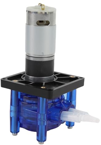Cosiki Pompes Péristaltiques pour Lave-vaisselle, Pompe Doseuse Péristaltique de 800 Ml à Débit de 1 Minute, Pompe de Transfert de Liquide avec Système de Fixation de Tube sécurisé, Idéale pour le