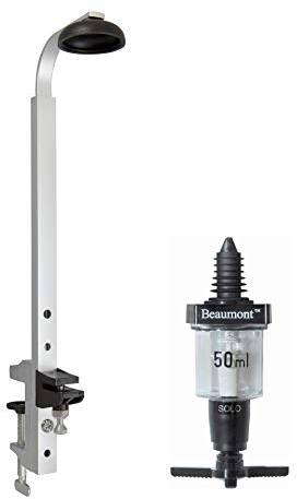 Standard Shelf Fixing Bottle Bracket & 1 x 50ml Optic Measure Set