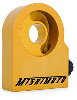 Mishimoto MMOP-SPT Thermostatic Oil Sandwich Plate, Gold