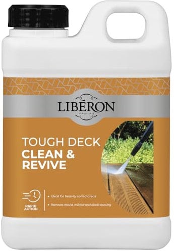 Liberon 2L Tough Deck Clean & Revive Heavy Duty Decking Cleaner