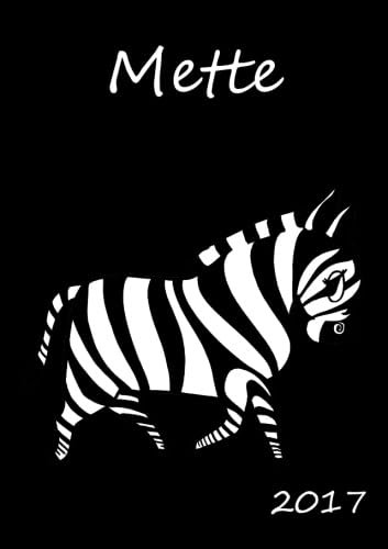 2017: personalisierter Kalender 2017 Mette - DIN A5 - eine Woche pro Doppelseite