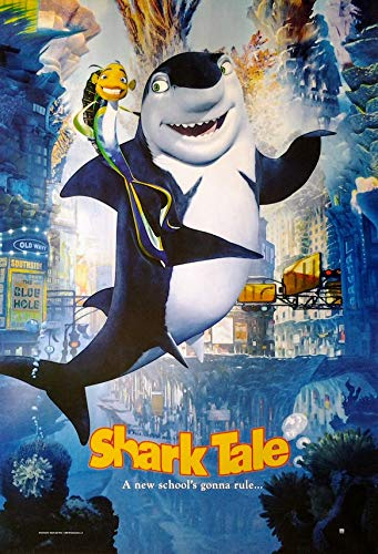 Große Haie - Kleine Fische - Shark Tale (2004) | US Import Filmplakat, Poster [68 x 98 cm]