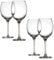 Alessi Mami XL | SG119/1S4 - Set di 4 Bicchieri per Vini Bianchi in Vetro Cristallino