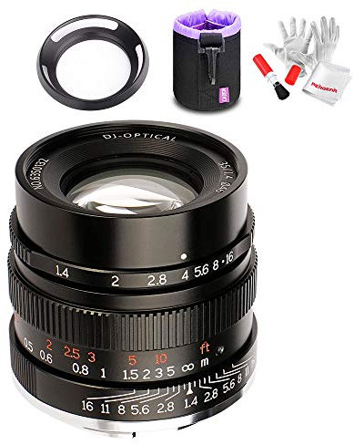 7artisans 35mm F1.4 Lente fissa manuale full frame per foto obiettivo Sony E Mount A7 A7II A7R A7RII A7S A7SII A6500 A6300 A6000