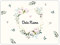 PhotoFancy® - Tischset mit Namen personalisiert - Personalisierbares Tischset Bedrucken (Floral)