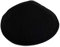 KIPPIK Leinen Kippah Hut für Herren & Kinder - Schön, Atmungsaktiv, Gemütlich, Weich, Yamaka Kippa - Zum Feiern,, schwarz, MEDIUM