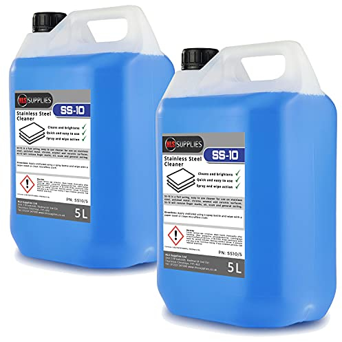 SS-10 Stainless Steel Cleaner 2 x 5L (10L Pack)