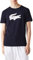Lacoste Herren Th2042 Atmungsaktives Sport-T-Shirt, Marineblau/Weiß, 4