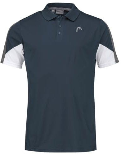 HEAD CLUB 22 Tech Polo Shirt Men, navy, L