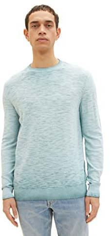 TOM TAILOR Herren Pullover 1034938, 30105 - Deep Bluish Green, XXL