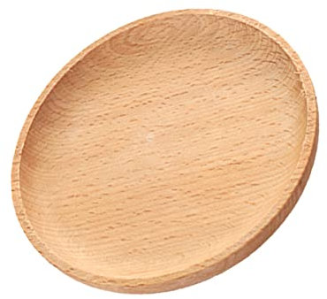 Cabilock 1stück Holz Dessertteller Vielseitige Für Zuhause Snack Und Süßigkeitsteller Für Kuchen Und Dekoration Langlebig Und Gesund