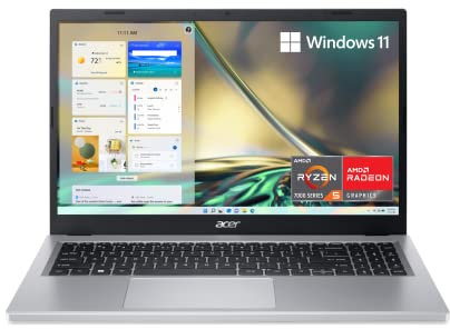 Acer Aspire 3 A315-24PT-R8CY Slim Laptop | 15.6 Full HD IPS Touch Display | AMD Ryzen 5 7520U Quad-Core Processor | AMD Radeon Graphics | 8GB LPDDR5 | 512GB NVMe SSD | Wi-Fi 5 | Windows 11 Home