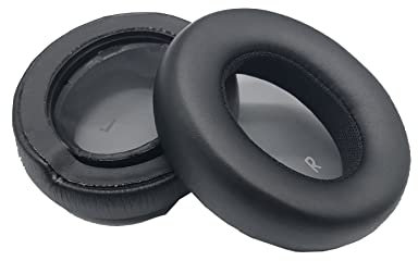 PALUMMA Protein-Leder-Ersatz-Ohrpolster für JBL CLUB 950NC CLUB ONE, Schwarz, Memory Schaum, 1 Paar