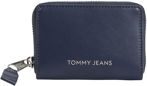 Tommy Jeans TJW ESS Must Small ZA AW0AW15833, Portefeuilles Femme, Bleu (Dark Night Navy), OS