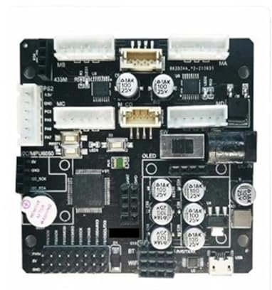 Mecanum Wheel Car RC Chassis With Motor Robot Car Supporting ROS System And Sport Camera For Ras-pberry For Ar-duino Robot Car DIY Kit (Color : Controller)