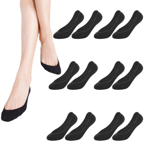 NUDFSY 6 Pairs Pop Socks, Invisible Socks, Comfortable and Breathable, Applicable To Various Shoes