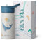 Olevida | Botella de agua para niños de acero inoxidable con tapón y pajita | Mantiene el calor y el frío, Sin BPA | 400 ml