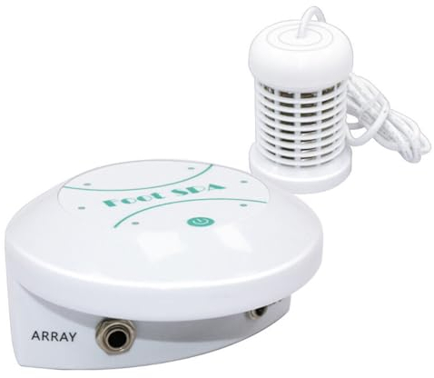 Portable Ionic Detox Foot Bath Machine, Ionic Detox Foot Massage Spa Chi Cleanse Tool for Home Use Spa Club Salon Beauty or Holiday Travel Gift(Tub not Include)