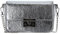 Seidenfelt Sandby Boxy - Umhängetasche crinkle silver