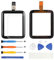 LADYSON G-P-S+Cellular - Schermo di ricambio per Apple Watch Series 3 38MM 42 mm, kit di riparazione per schermo touch screen (42 mm)