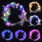 Yootiko 6pcs Led Feder Stirnband,Led Haarreif,Blumenkranz Haare Leuchtend,Lichterkette Mit Federn,Leuchtender Kopfschmuck für Damen Kinder Weihnachten Halloween Karneval Party Hochzeit Haarschmuck