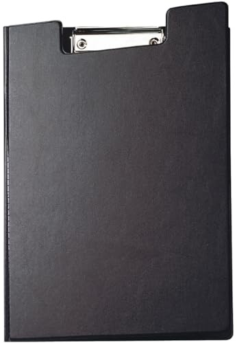 Maul 2339290 A4 schwarz Notizblock – Notizbücher (schwarz, A4, 1 Hüllen, 23 mm, 32 mm, 13 mm)