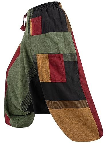 Kunst und Magie Bunte Aladin Haremshose
