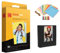 Kodak 5,1 x 7,6 cm Premium-Fotopapier (50 Blatt) + Bunte quadratische Bilderrahmen zum Aufhängen + Fotoalbum (kompatibel mit Printomatic)