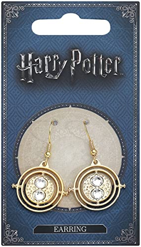 Harry Potter Hermines Zeitumkehrer Frauen Ohrring goldfarben