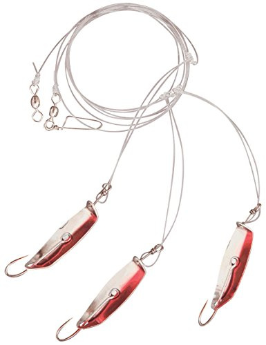 #6/0 Z-Sea Köhler Rig rot/Silber 40kg 0,80mm 1Stück 150cm