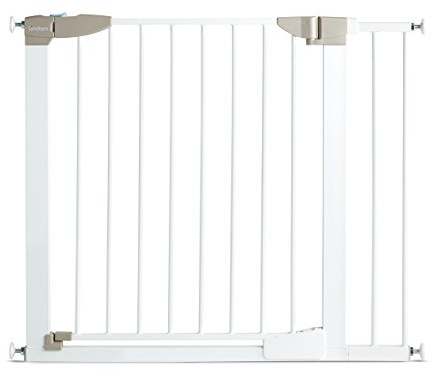 Munchkin Lindam Sure Shut Orto Toddler & Baby Gate, Pressure Fit, Easy Install No-Screws Child Gate, 89-96cm, White