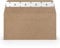 PAPERADO 25 Briefumschläge DIN lang/DL Haftklebung - Kraftpapier - 100 g/m² Kuvert ohne Fenster 22 x 11 cm - Umschläge mit Haftklebung breite Klappe