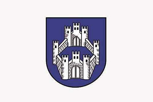 U24 Aufkleber Köln OT Deutz Flagge Fahne 8 x 5 cm Autoaufkleber Sticker