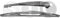 STC Limpiaparabrisas trasero T468232 posterior Escobilla con cuchilla flexible incorporada 350mm