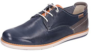 Pikolinos Zapatos Cordones en Cuero JUCAR para Caballero Color Blue
