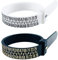 LEEQBCR 2pcs Ring Maßband Ringgröße Ringmesser Ringgröße Messer Ring Maßband Lineal zur Bestimmung der Ringgröße