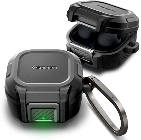Spigen Lock Fit Case Compatible with Samsung Galaxy Buds 2 Pro/Galaxy Buds Live - Black