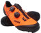 LUCK Scarpe MTB Galaxy Teschi Scarpe Ciclismo Montagna Uomo Donna Suola in Carbonio Doppia Chiusura Rotativa ATOP Scarpe Bici MTB, arancione, 41 EU