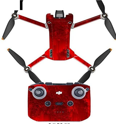 Skin für DJI Mini 3 Aufkleber Full Drone Set + Controller Skins Kompatibel mit DJI Mini 3 Pro Skin Resistant Applique Wasserdicht Kratzfest