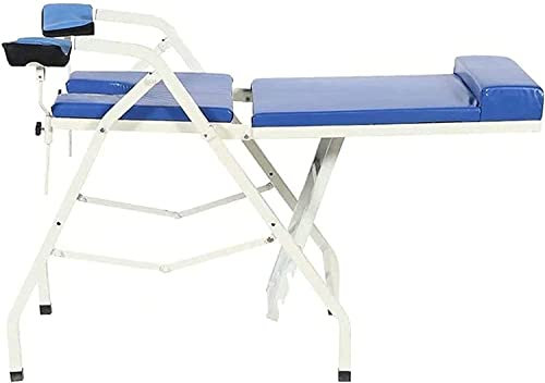 PRABOS Klappbarer Gynäkologischer Untersuchungstisch, Tragbares Entbindungsbett, Chirurgisches Untersuchungsbett, Für Krankenhaus, Klinik, Schönheitssalon, Frauengesundheitsbehandlung